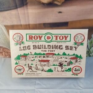 🛝 Log Building Set -The Fort